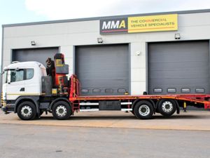 2013 SCANIA G400 8X2 BEAVERTAIL & PK40002-EH CRANE - Image 4
