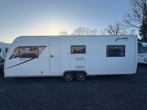 2018 Lunar 6 Berth Fixed Bed Caravan For Sale - Image 3