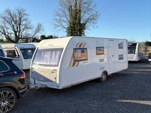 2015 Lunar 6 Berth Fixed Bunkbeds Caravan - Image 3