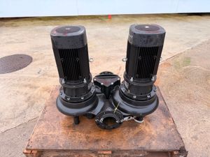 GRUNDFOS twin head in line centrifugal pump ...230 - Image 2