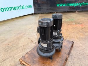 GRUNDFOS twin head in line centrifugal pump ...230 - Image 4