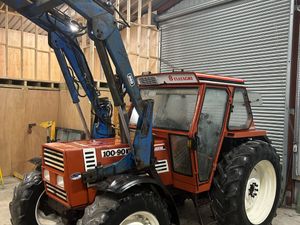 1991 Fiat 100-90 With Loader - Image 3