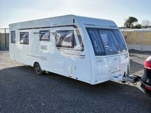 2017 Lunar 4 Berth Island Bed Caravan - Image 2