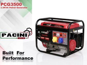 Pacini 3.5KVA Petrol Generator - Image 4