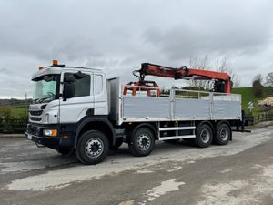 2017 Scania P410 8x4 block truck. Ref No: 2598 - Image 2