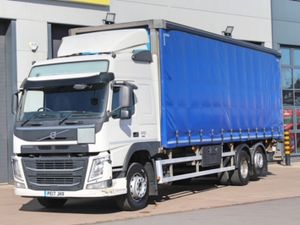 2017 VOLVO FM370 GLOBE-TROTTER 6X2 CURTAINSIDER - Image 3