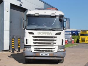 2013 SCANIA G400 8X2 BEAVERTAIL & PK40002-EH CRANE - Image 2