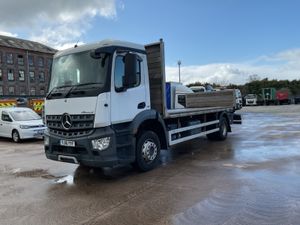 2016 Mercedes Arocs 1824 4x2 Flatbed - Image 3