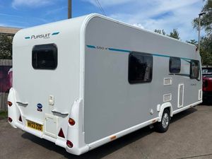 Bailey pursuit 4 berth fixed single beds caravan - Image 3