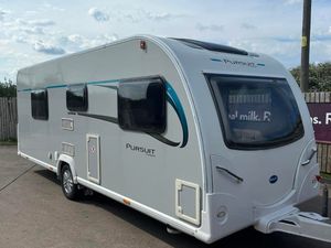 Bailey pursuit 4 berth fixed single beds caravan - Image 2