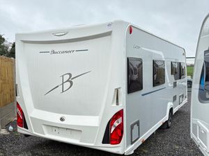 RARE Buccaneer 4 Berth Fixed Island Bed Caravan - Image 3