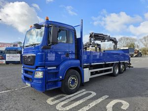 2013 MAN TGS 26.360 6X2 DROPSIDE 20ft Flat - Image 3