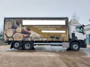 2021 Renault C380 6x2 Rearlift Curtainsider - Image 2