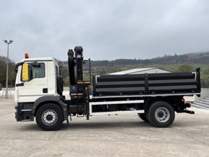 2017 MAN TGM 18.250 18 TON TIPPER WITH CRANE - Image 4