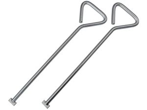 Faithfull Manhole Keys (Pair) 520MM - Image 2