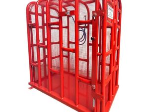 HGV Tyre Inflation Cage H1220 X L1120 X W540 - Image 2