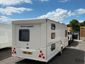 Bailey 6 Berth Fixed Triple Bunkbed Caravan - Image 3