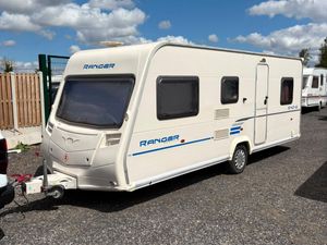Bailey 6 Berth Fixed Triple Bunkbed Caravan - Image 2