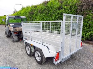 M-Tec 8ft x 4ft 2" Twin Axle Trailer - Image 2