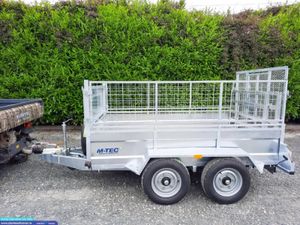 M-Tec 8ft x 5ft Twin Axle Trailer - Image 4