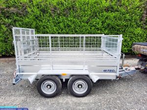 M-Tec 8ft x 5ft Twin Axle Trailer - Image 2