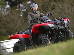 Honda TRX420FE Quad - Image 4
