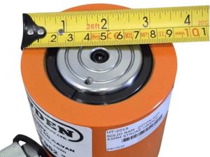 Solid Hydraulic Ram with 45 mm Stroke 20-tonne - Image 2