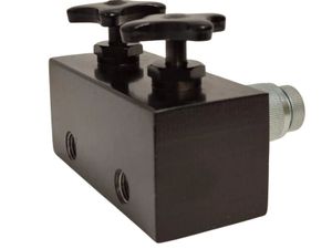 Hydraulic Control Block Comes with 2 Screw Valves - Image 2
