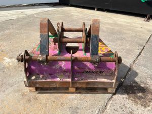 13 tonne excavator fork attachment  65/80mm pins.. - Image 4