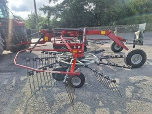 2021 Kongskilde R655 2 Rotor Rake - Image 2