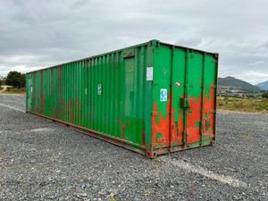 40ft steel shipping container / workshop. - Image 2