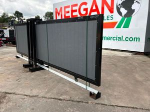 New / unused 16ft composite electric sliding gate. - Image 3