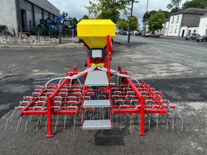 New Jarmet 3Metre Grass Harrow with Air Seeder - Image 4