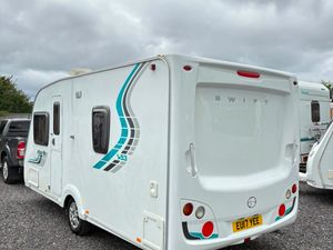 Swift Merlin 4 Berth Fixed Bed Caravan For Sale - Image 4