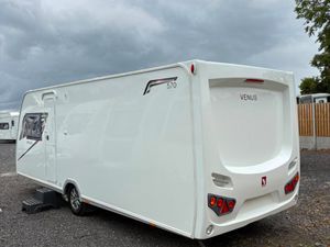2019 Lunar Venus 4 Berth Fixed Island Bed Caravan - Image 3