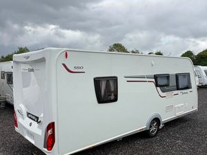 Elddis Affinity 4 Berth Rear Island Bed Caravan - Image 3