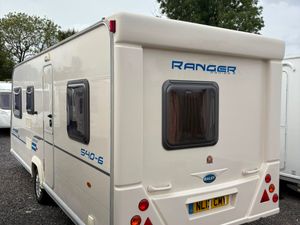 Bailey 6 Berth Fixed Triple Bunkbed Caravan - Image 4