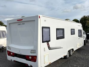 2014 Lunar 4 Berth Fixed Island Bed Caravan - Image 4