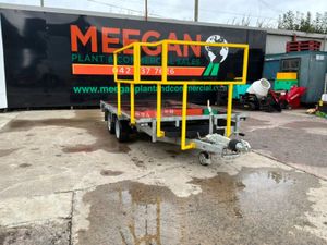 Indespension 12ft x 6ft 6 twin axle plant trailer. - Image 4