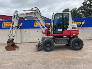 2014 TAKEUCHI TB295W Wheeled Excavator - Image 3