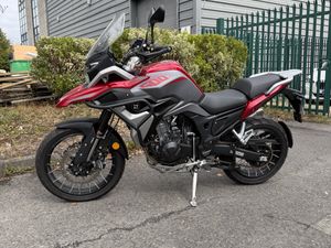 Kove 500x Adventure - Red / EX demo bike - Image 2