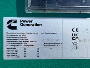 New Cummins 550kVA Diesel Generator - Image 4