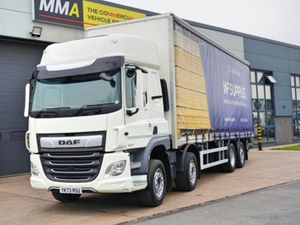 2024 DAF CF450 8X2 CURTAINSIDER AND TERBERG MOUNTY - Image 3