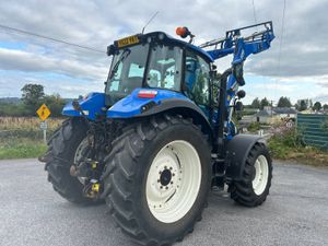 2022 New Holland T5.120 with Loader - Image 3