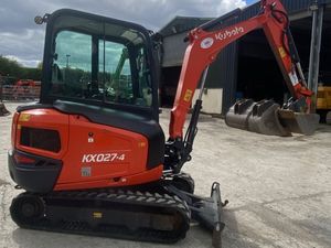 Kubota KX027-4 Mini Excavator – 2017 - Image 3