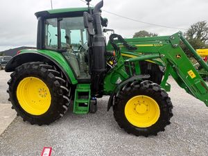 2022 John Deere 6100M & John Deere loader - Image 2