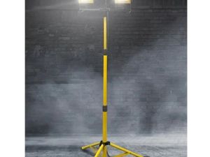 Twin LED Spot Site Light Tripod 230V - Image 3