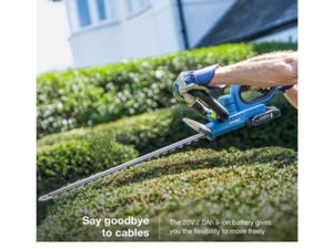 Hyundai 20V 510mm Cordless Hedge Trimmer - Image 2