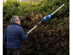 20V 450mm Cordless Long Reach Pole Hedge Trimmer - Image 3