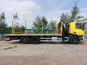 2020 (70) DAF CF340 6x2 Rearlift Flatbed - Image 3